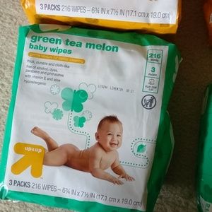 green tea melon baby wipes